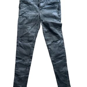 Democracy Charcoal Camouflage Jeans